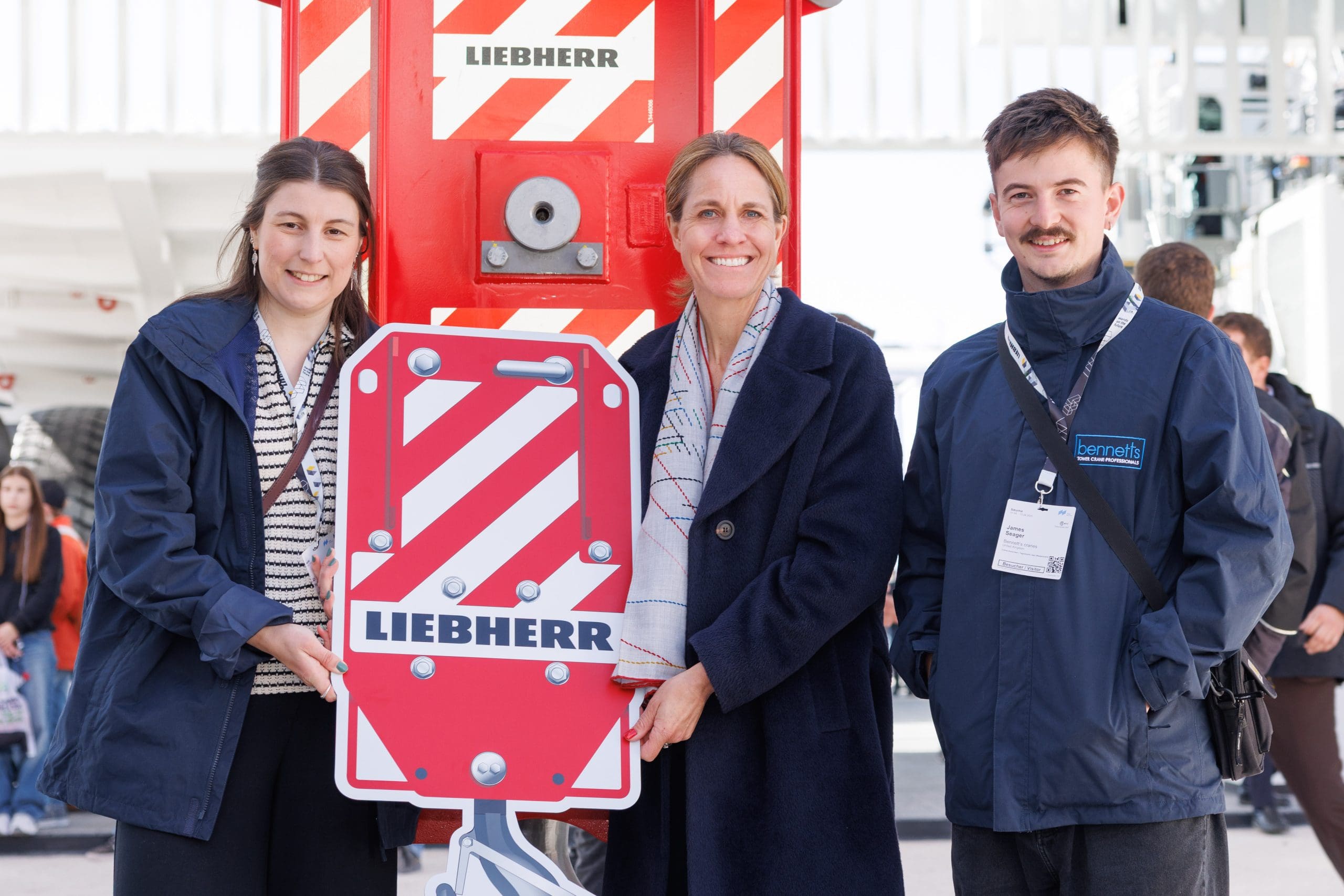 Bauma 2025 Liebherr signing