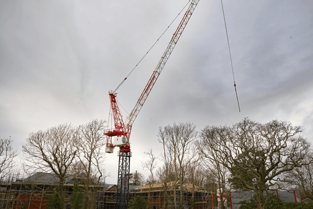 Bennetts supports care home developments with specialist heavy lifting solutions